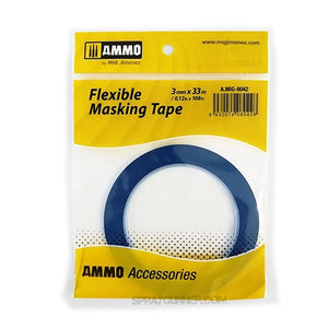 AMMO by MIG Accessories Flexible Masking Tape (3mm x 33m) AMMO by Mig Jimenez