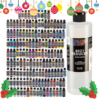 Createx Wicked Paints Complete Color Collection Paint Set for Airbrushing