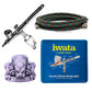 Iwata Micron CM-B Custom Gravity Feed Dual Action Airbrush