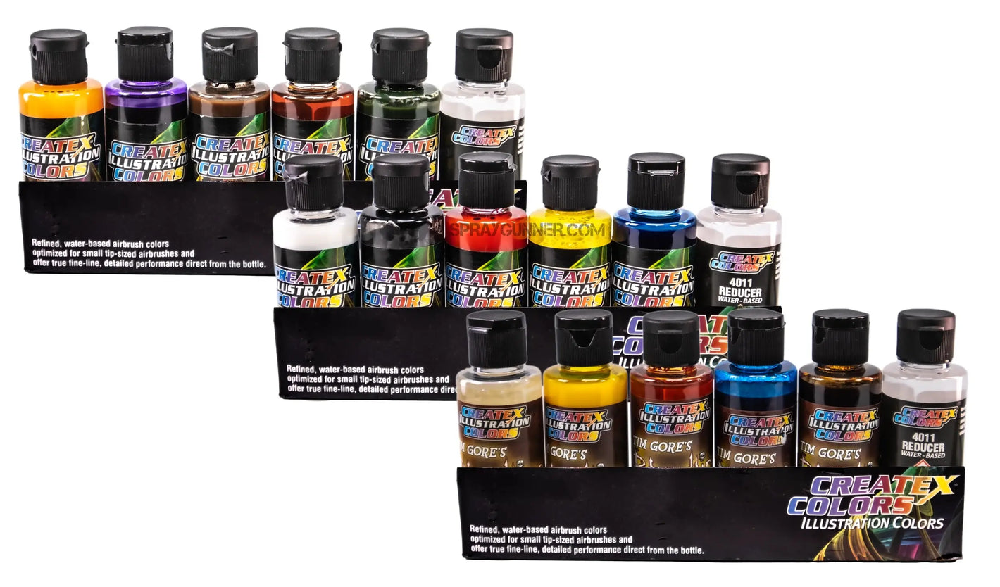 Createx Illustration Colors airbrush paint - SprayGunner