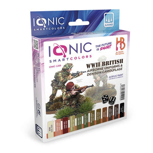 IONIC WWII British Camouflage & Airborne Denison Paint Set