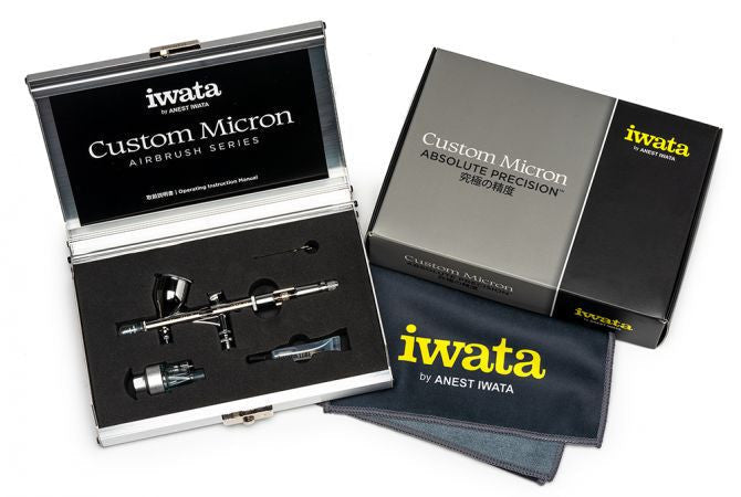 Iwata Custom Micron CM-C Plus Gravity Feed Dual Action Airbrush  ICM4502