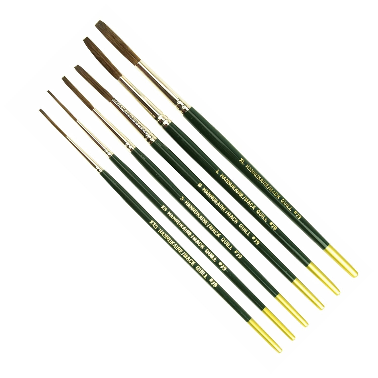 Mack Hannukaine Quills 6 Brush Set