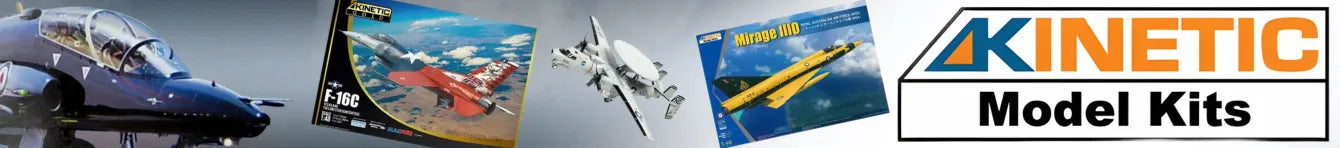 Kinetic model kits for scale builders and collectors