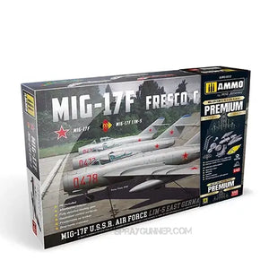 AMMO by MIG 1/48 MIG-17F / LIM-5 U.S.S.R.-G.D.R. (Premium Edition) Model kit AMMO by Mig Jimenez