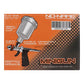 MINIGUN by NO-NAME pistol grip trigger-type fan spray hybrid airbrush + Adaptors for Disposable Cups