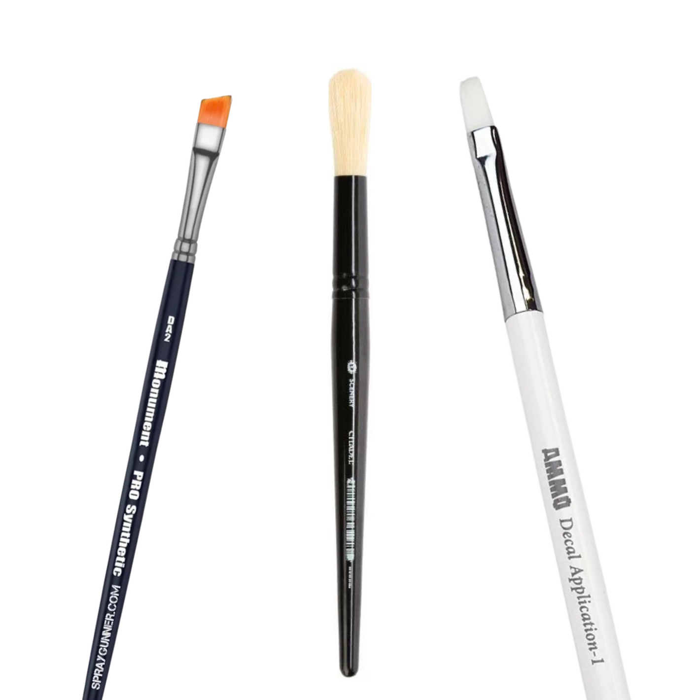 Misc. brushes from various companies