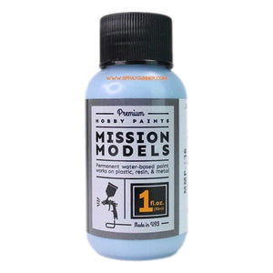 Mission Models Paints Color: MMP-136 Arcadian Blue FD (1965) (Powder Blue) Mission Models Paints