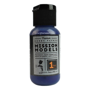 Mission Models Paints Color: MMP-168 Transparent Blue Mission Models Paints