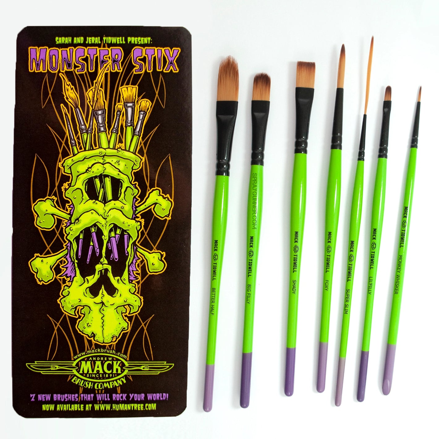 Mack/Tidwell - Monster Stix Brush Set