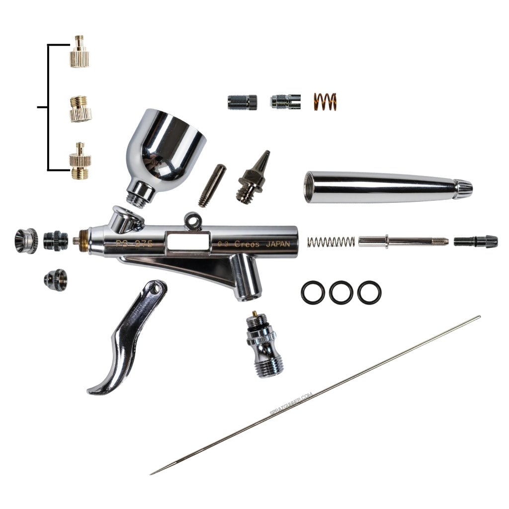 GSI Creos PS275 airbrush parts | 0.3mm trigger type replacements