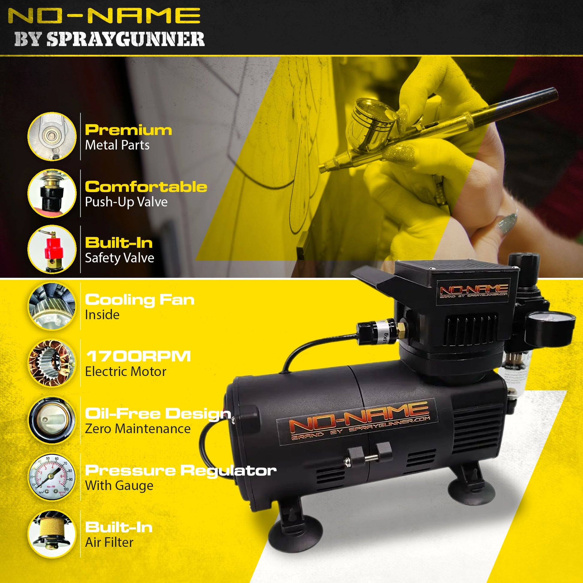 Cool Rooty Tooty Airbrush Compressor