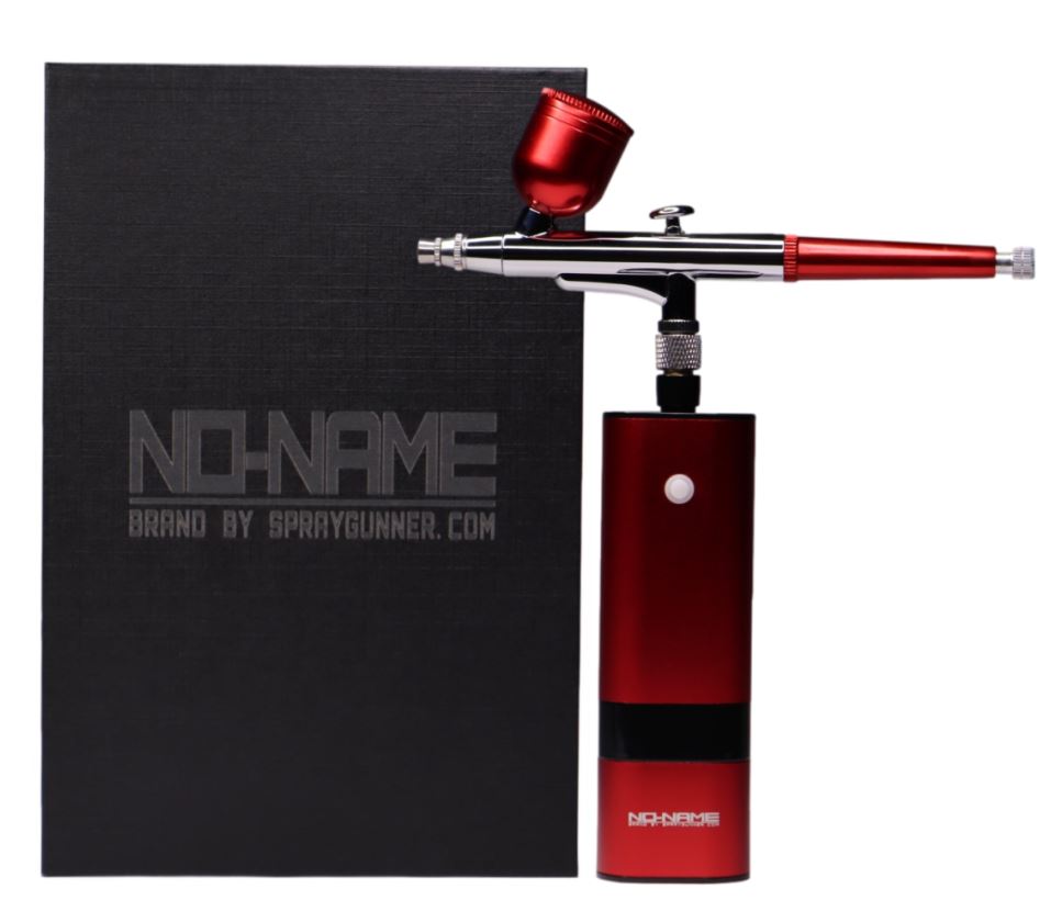 Used CA25 Airbrush with Red Universal Cordless Compressor Kit (Discontinued Model)