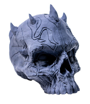 NO-NAME Limited edition Darth Maul Paintable 3D-Printed Resin Skull   NN-DARTHMAUL NO-NAME brand