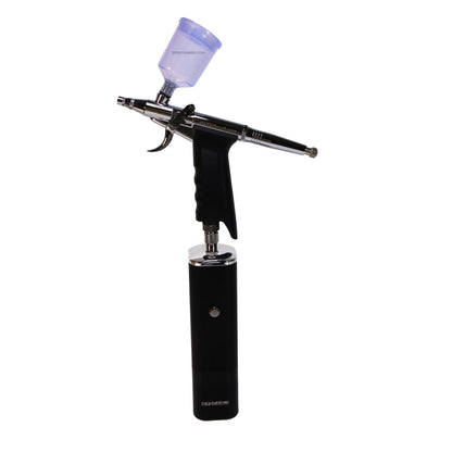 Used Cordless Pistol-Trigger Airbrush Set with battery powered compressor (discontinued model)