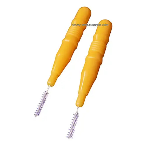 Orange cleaning brushes (2 pcs) by NO-NAME Brand NO-NAME brand