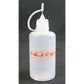 Plastic Cleaning bottle with twist on cap 1oz