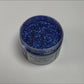 Flake King: Escamas de metal azul cobalto caramelo