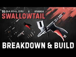 Gaahleri Swallowtail Studio G Edition airbrush full breakdown and reassembly