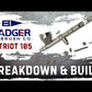 Badger Patriot 105 3in1  Gravity Airbrush
