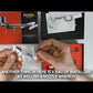 Used Iwata Revolution HP-TR2 Side Feed Dual Action Trigger Airbrush