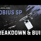 Gaahleri Mobius SP siphon feed airbrush breakdown for maintenance and reassembly