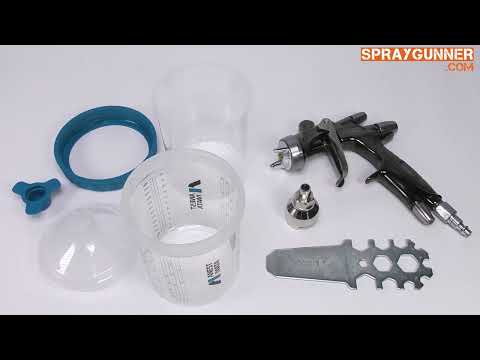 ANEST IWATA Fast Flow System Disposable Paint cup Kit (50 ct) 125 Micr