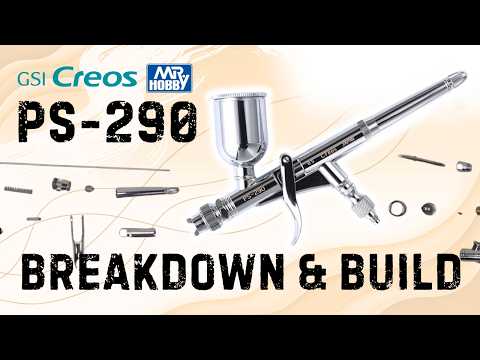 GSI Creos Mr. Hobby trigger type PS-290 airbrush Procon Boy LWA