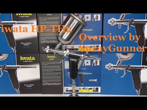 Iwata HP-TH2 Gravity Feed Dual Action Trigger Airbrush SprayGunner