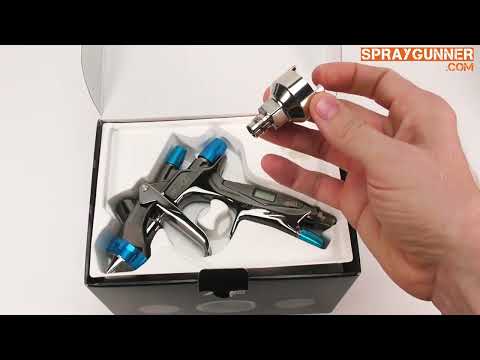 Anest Iwata WS-400 Series 2 Base Digital Spray Gun Eco Set (Supernova