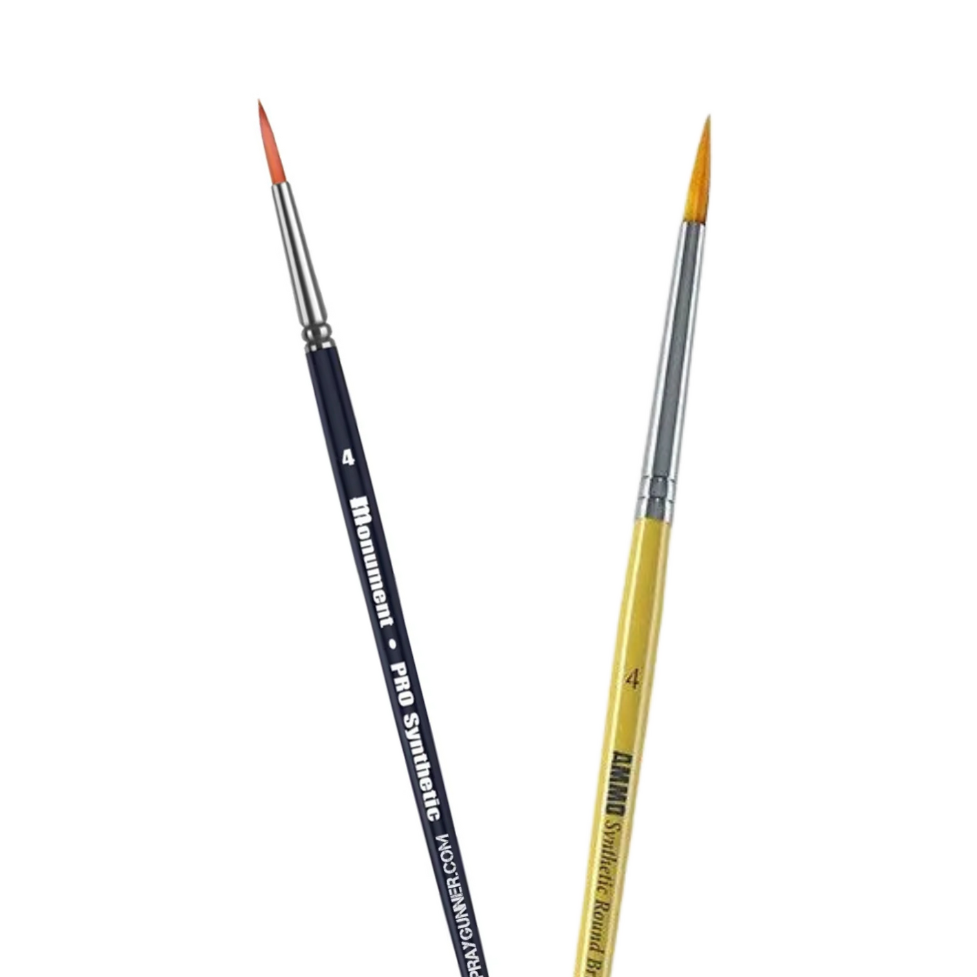 Round brushes from various companies