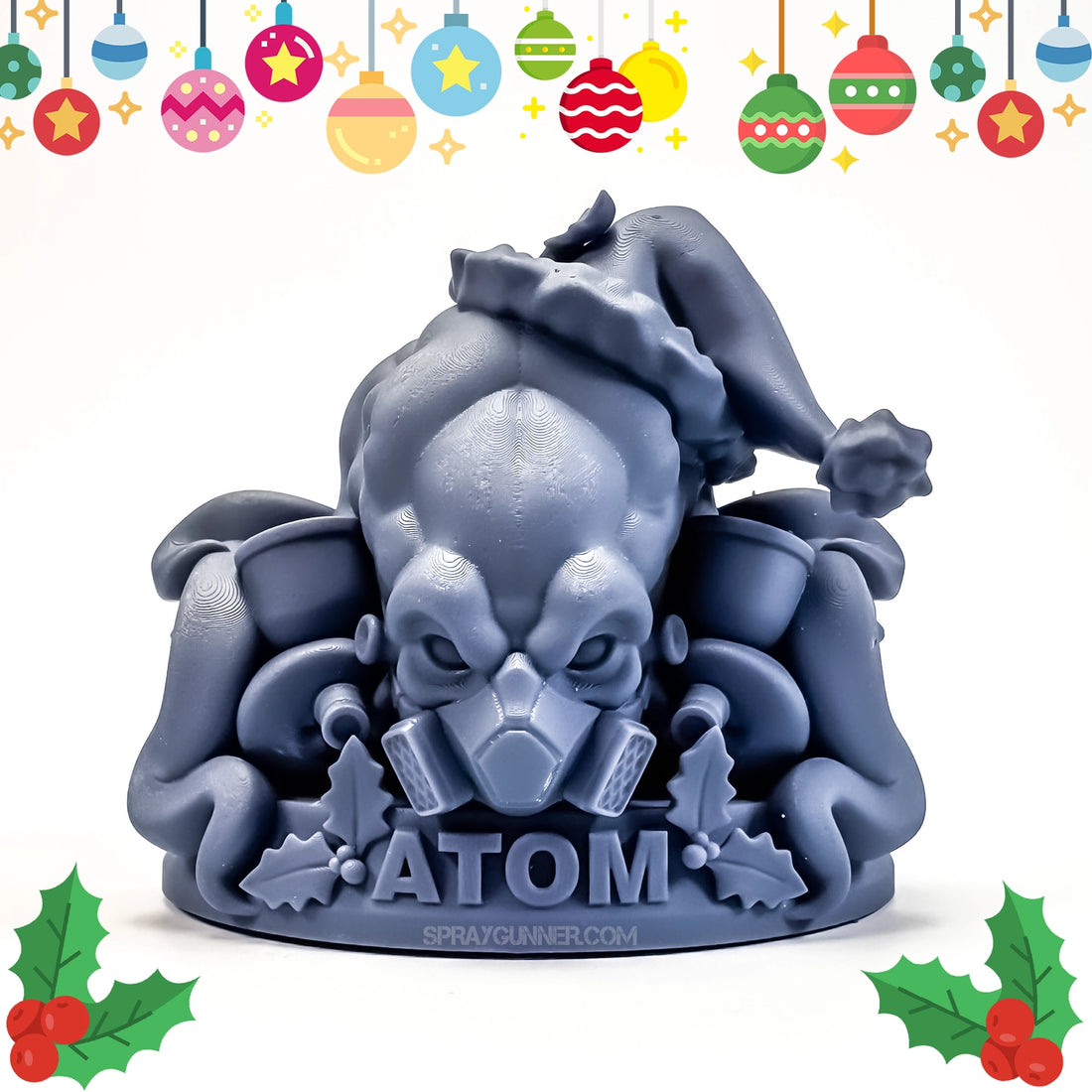 ATOM Airbrush Display Stand EXCLUSIVE HOLIDAY EDITION!! - SprayGunner