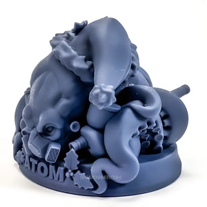ATOM Airbrush Display Stand EXCLUSIVE HOLIDAY EDITION!! - SprayGunner