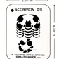 Scorpion #3 Stencil for airbrushing by NO-NAME Brand