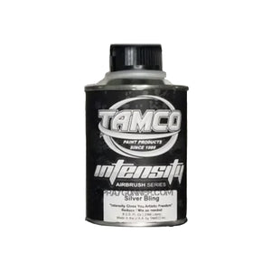 Tamco Intensity Airbrush Paint: Silver Bling 8 oz Tamco