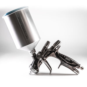 Anest Iwata WS-400 Series 2 Clear Spray Gun Eco Set (Supernova Replacement) 1.3 HD with Metal Cup