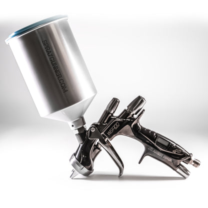 Anest Iwata WS-400 Series 2 Clear Spray Gun Eco Set (Supernova Replacement) 1.3 HD with Metal Cup