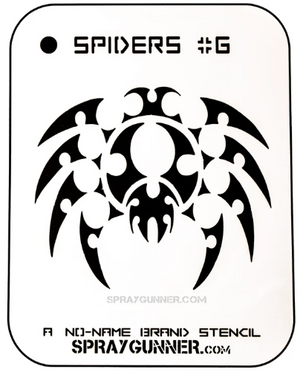 Spider #6 Stencil for airbrushing by NO-NAME Brand