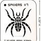 Spider #7 Stencil for airbrushing by NO-NAME Brand