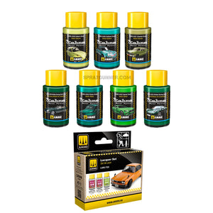 Cobra Motors Cobra Green Set + Clears - SprayGunner