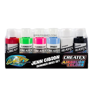 5818-00 Createx 2oz. Jenn Gibson Summer Hues Set (12 colors)