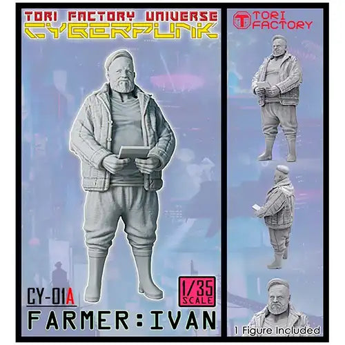 Tori Factory 1/35 Farmer: Ivan figure AMMO by Mig Jimenez