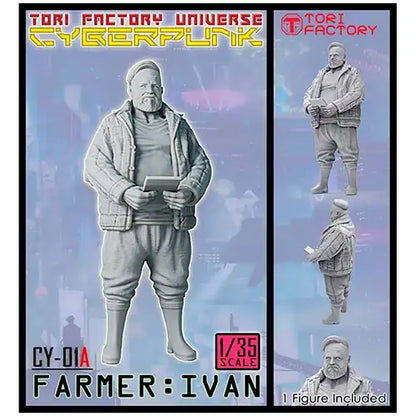 Tori Factory 1/35 Farmer: Ivan figure AMMO by Mig Jimenez