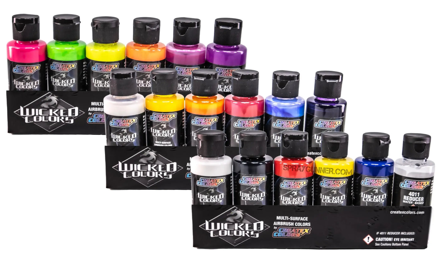Createx Wicked Colors | Airbrush Paint Versatility | Vivid Pigments