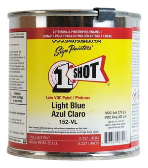 1-Shot Low VOC Light Blue 152-VL/8Z 1-Shot