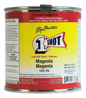 1-Shot Low VOC Magenta 163-VL/8Z 1-Shot