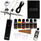 Beginner Cordless Airbrush Kit with Compressor & Acrylic Airbrush Paints by NO-NAME Brand