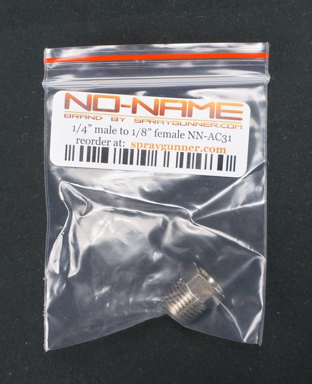 1/4" Male to 1/8" Female Adapter by NO-NAME Brand