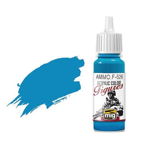 AMMO by MIG Acrylic for Figures - Cyan