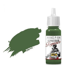 AMMO by MIG Acrylic for Figures - OLIVE GREEN